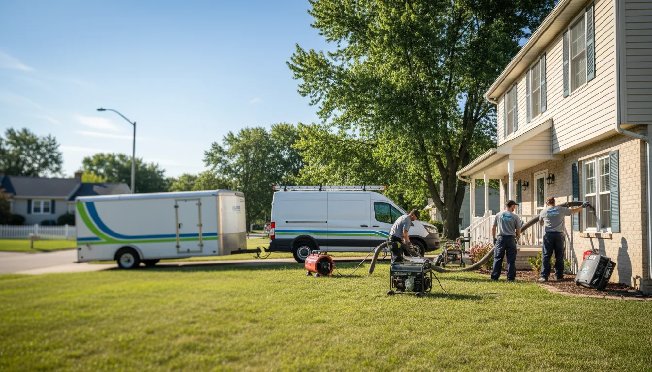 Flooded Basement Restoration And Cleanup With Repair in Stanville, KY near me
